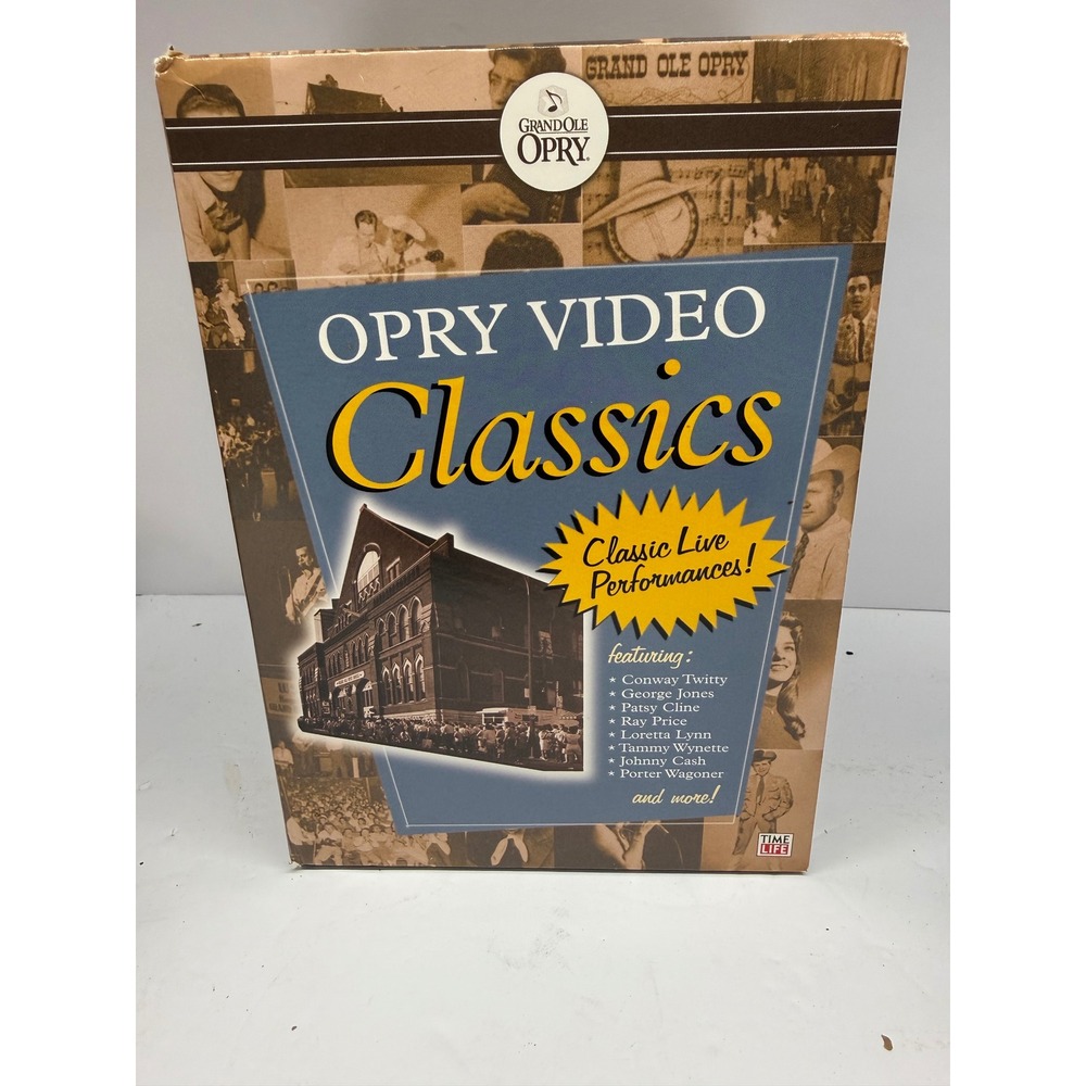Grand Ole Opry Video Classics 8 DVD Box Set Time Life Country Music Legends